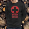 Boner Donor Red Graphic Sweatshirt Gifts for Him