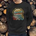 Born In February 1989 32Nd Birthday Gift Retro 32 Years Old Sweatshirt Gifts for Him