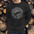 Bucking Goat Silhouette Bright Explosion Sweatshirt Gifts for Him