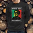 Burnings Spear Green And Red Sweatshirt Gifts for Him