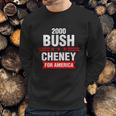 Bush Cheney 2000 Election Campaign Gift Sweatshirt Gifts for Him