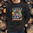 Certified Firearm Instructor Sweatshirt Gifts for Him