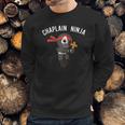 Chaplain Ninja Martial Arts Clergy Sweatshirt Gifts for Him