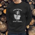 Cher Horowitz Black And White Grayscale Portrait Sweatshirt Gifts for Him