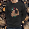 Chicana Girl Unbreakable Rosie The Riveter Sweatshirt Gifts for Him