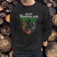 Clan Macfarlane Surname Scottish Tartan Lion Rampant Crest Sweatshirt Gifts for Him