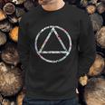 Cool Aa Symbol Narcotics Anonymous Na Aa Funny Gift Sweatshirt Gifts for Him