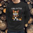 Corgi Potter Gift For Corgi Lovers Funny Pawter Dog Sweatshirt Gifts for Him