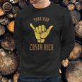 Costa Rica Pura Vida Shaka Surf Sweatshirt Gifts for Him