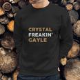 Crystal Gayle Freakin Cool Trending Country Music Sweatshirt Gifts for Him