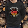 D B Cooper Robber Thief Parachute Skydiving School Portland Oregon Retro Sweatshirt Gifts for Him