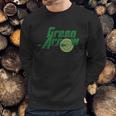 Dc Comics Green Text Logo Sweatshirt Gifts for Him