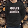 Decrum Worlds Okayest Sweatshirt Gifts for Him