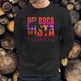 Del Boca Vista Florida Retro Sweatshirt Gifts for Him