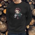 Demon Slayer Tanjirou Cartoon Character Sweatshirt Gifts for Him