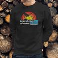 Dewey Beach Delaware Retro 80S Surfer Vibe Sweatshirt Gifts for Him