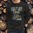 Diesel Aint Burnin Earnin Semi Truck Driver Trucker Gift Sweatshirt Gifts for Him