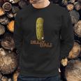 Dilly Dali Pickle Salvador Funny Artist Graphic Graphic Sweatshirt Gifts for Him