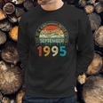 Distressed Vintage Awesome Since September 1995 26 Years Old Sweatshirt Gifts for Him