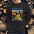 Dog Pew Pew Madafakas Vintage Crazy Pit Bull Sweatshirt Gifts for Him