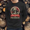 Eddie Vedder For PresidentShirt Long Sleeve Hoodie Sweatshirt Sweatshirt Gifts for Him