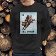 El Toro Mexican Bull Riding Cards Sweatshirt Gifts for Him