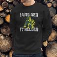 Electro Welding For Men Funny Welder Sweatshirt Gifts for Him