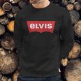 Elvis - Levis Style Logo Sweatshirt Gifts for Him