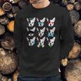 Emoji Boston Terrier Dog Face Sweatshirt Gifts for Him