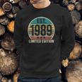 Est 1989 - 32 Years Old - 32Nd Birthday Gift Vintage Retro Sweatshirt Gifts for Him