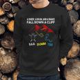 Fall Down A Cliff Sweatshirt Gifts for Him