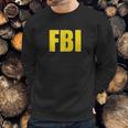 Fbi Federal Bureau Of Investigation Logo Sweatshirt Gifts for Him