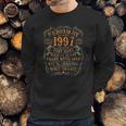 February Vintage 1997 Limited 25 Years Old 25Th Birthday Sweatshirt Gifts for Him