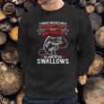 Fishing She Is Short Fat A Big Mouth She Swallows T-Shirt Sweatshirt Gifts for Him