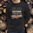 Flat Saturn Society Sweatshirt Gifts for Him