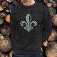 Fleur De Lis Using Lyrics To When The Saints Go Marching Sweatshirt Gifts for Him