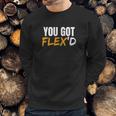 You Got Flexd Package Delivery Driver Flex Swagazon Sweatshirt Gifts for Him