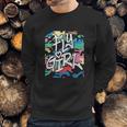 Fly Girl 80S 90S Old School Camo Bgirl Hip Hop Sweatshirt Gifts for Him