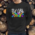 Fly Girl 80S 90S Girl Old School Hip Hop Sweatshirt Gifts for Him