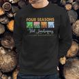 Graphic Four Seasons Total Landscaping Lawn Care Press Conferences Gift Sweatshirt Gifts for Him