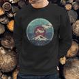 Fuji Volcano Classic Retro Sweatshirt Gifts for Him