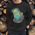 Funny Halloween Frankenstein Pandemic Virus Mask Sweatshirt Gifts for Him