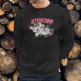 Funny Jiu Jitsu Cute Unicorn Self Defense Sweatshirt Gifts for Him