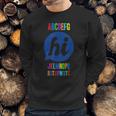 Funny Spelling School Starter Alphabet Abc Says Hi Sweatshirt Gifts for Him