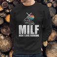 Funny Vintage Milf Man I Love Farming Sweatshirt Gifts for Him