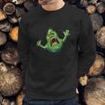 Ghostbusters Slimer Screaming Portrait Sweatshirt Gifts for Him