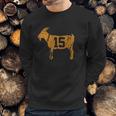 Goat 15 Vintage Mahomes Kansas Sweatshirt Gifts for Him