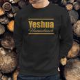 Gold Yeshua Hamashiach Sweatshirt Gifts for Him