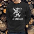 The Goozler Scotland Lion Rampant Sweatshirt Gifts for Him