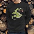 Grim Matchstick And Living Fireball Graphic Sweatshirt Gifts for Him